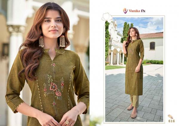 Vamika Nx Apsara 4 Fanct Cotton Festive Wear Kurti With Bottom 